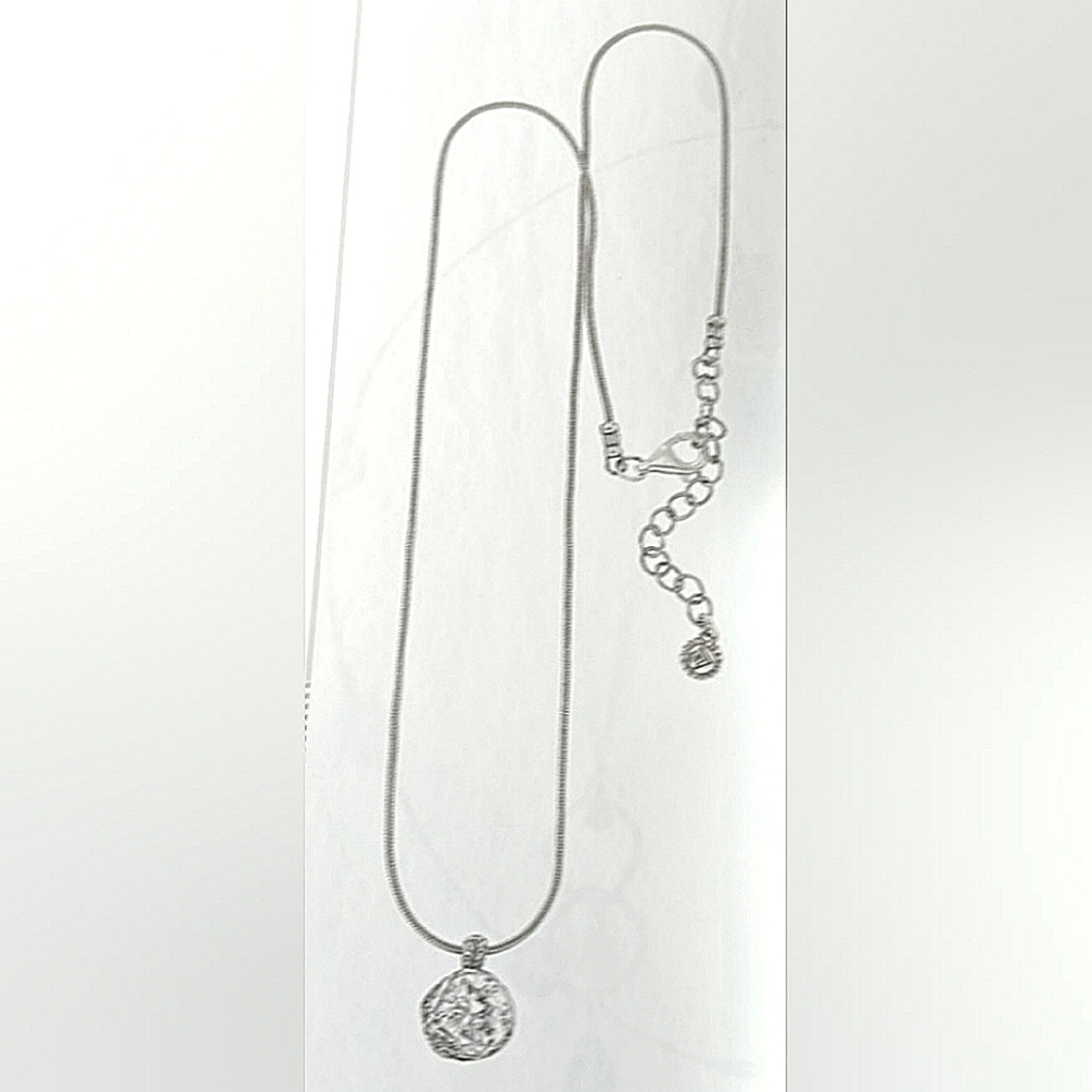 Silpada 925 Sterling Cinema Star CZ Pendant Necklace N2370 - Picture 3 of 7
